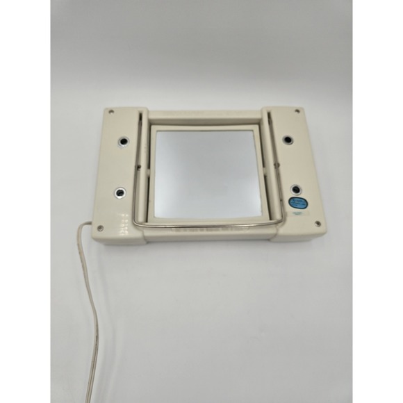 Vintage Make Up Vanity Rotating Mirror Lights And Magnification Contempo 1980s - Picture 5 of 8